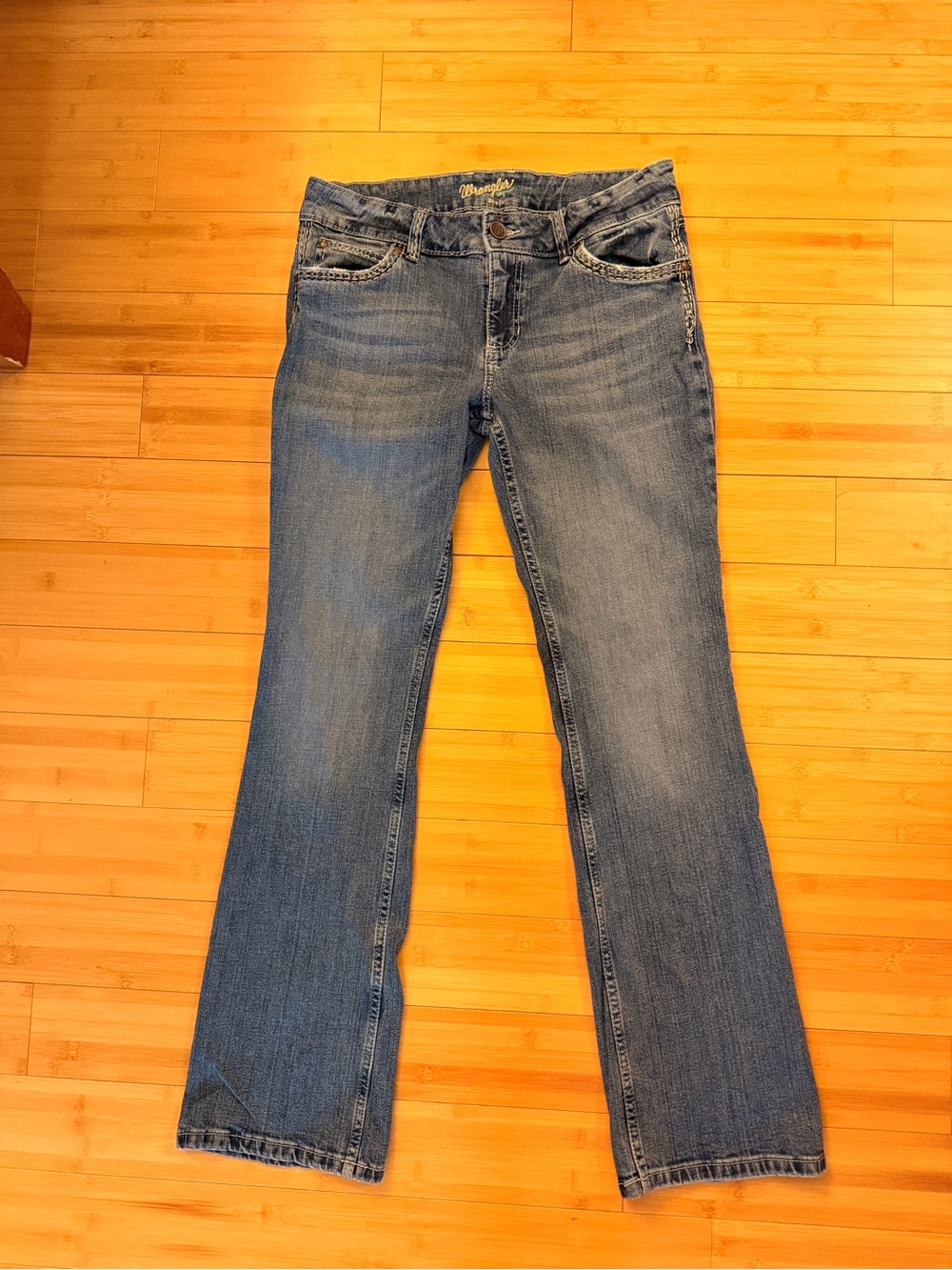 Wrangler Women's Medium Blue Bootcut Jeans